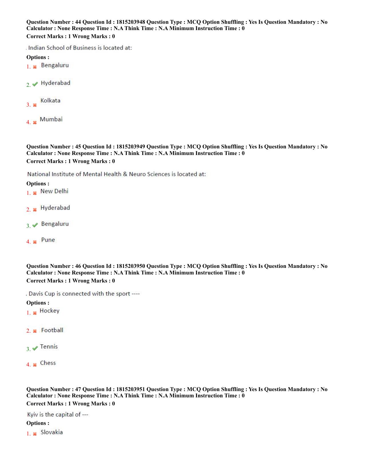 TS CPGET 2023 M.Lib.I.Sc. (2 years) Bachelor of Library and Information  Science (B.Lib.I.Sc) 1 year (Shift 2) Question Paper with Answer Key - Page 16
