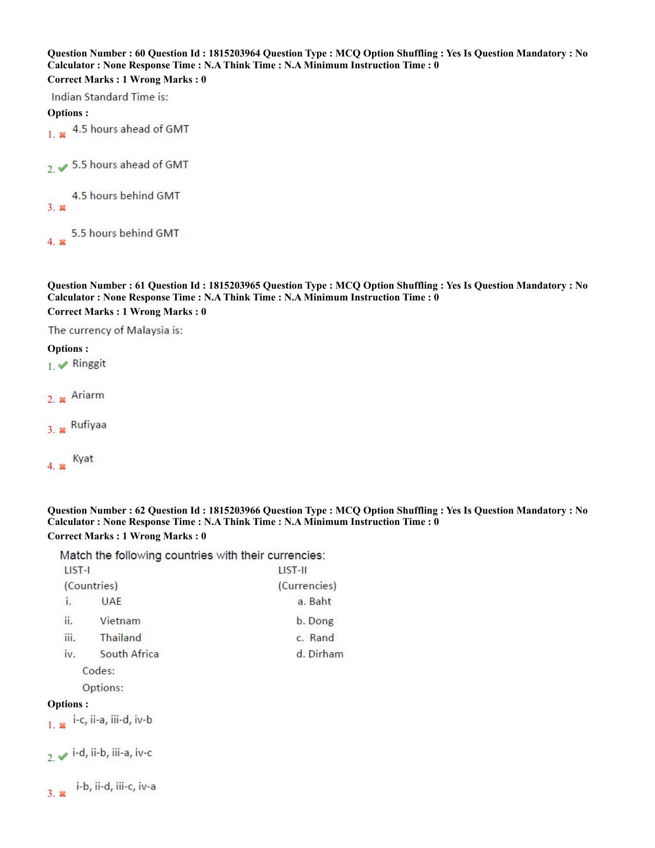 TS CPGET 2023 M.Lib.I.Sc. (2 years) Bachelor of Library and Information  Science (B.Lib.I.Sc) 1 year (Shift 2) Question Paper with Answer Key - Page 21