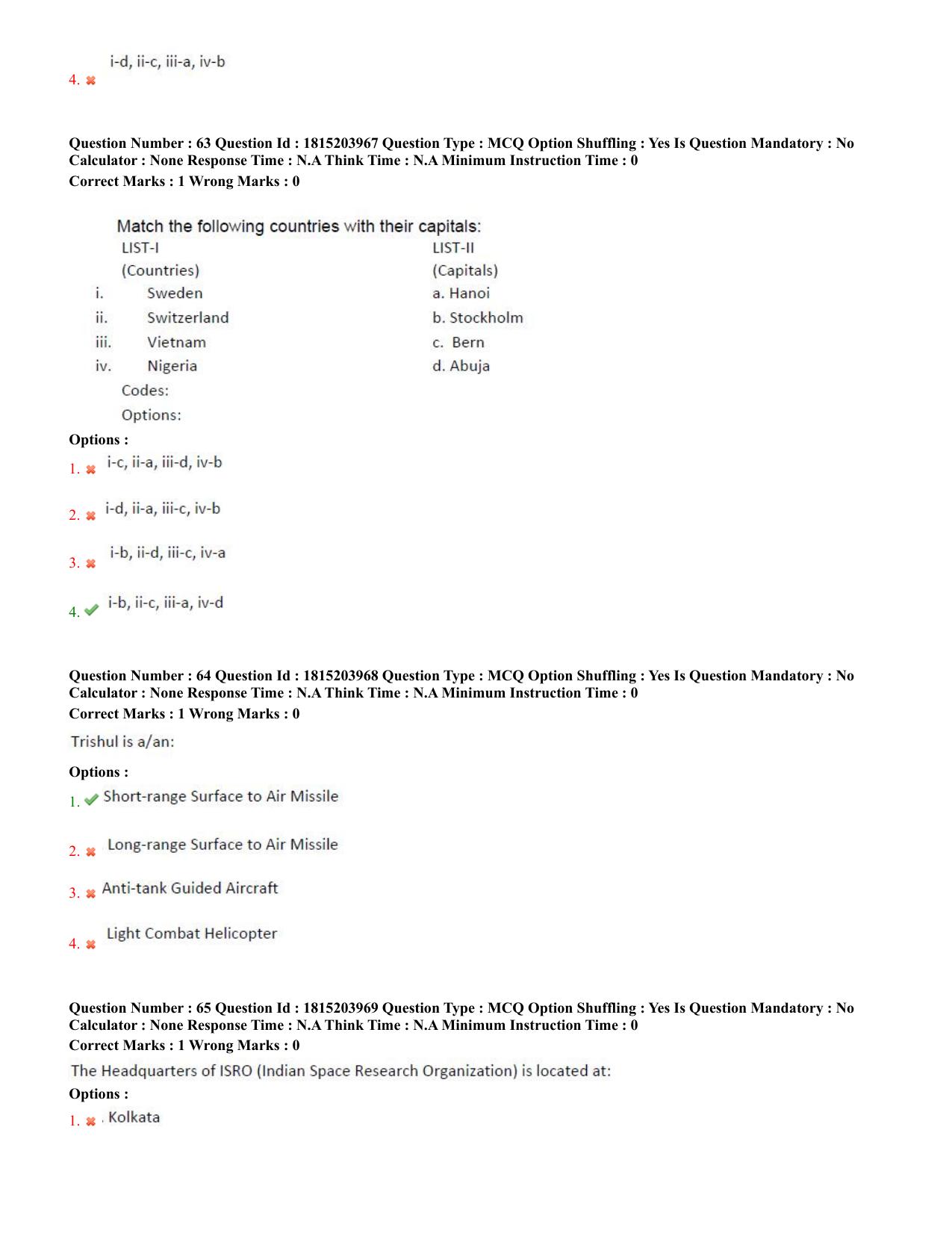 TS CPGET 2023 M.Lib.I.Sc. (2 years) Bachelor of Library and Information  Science (B.Lib.I.Sc) 1 year (Shift 2) Question Paper with Answer Key - Page 22