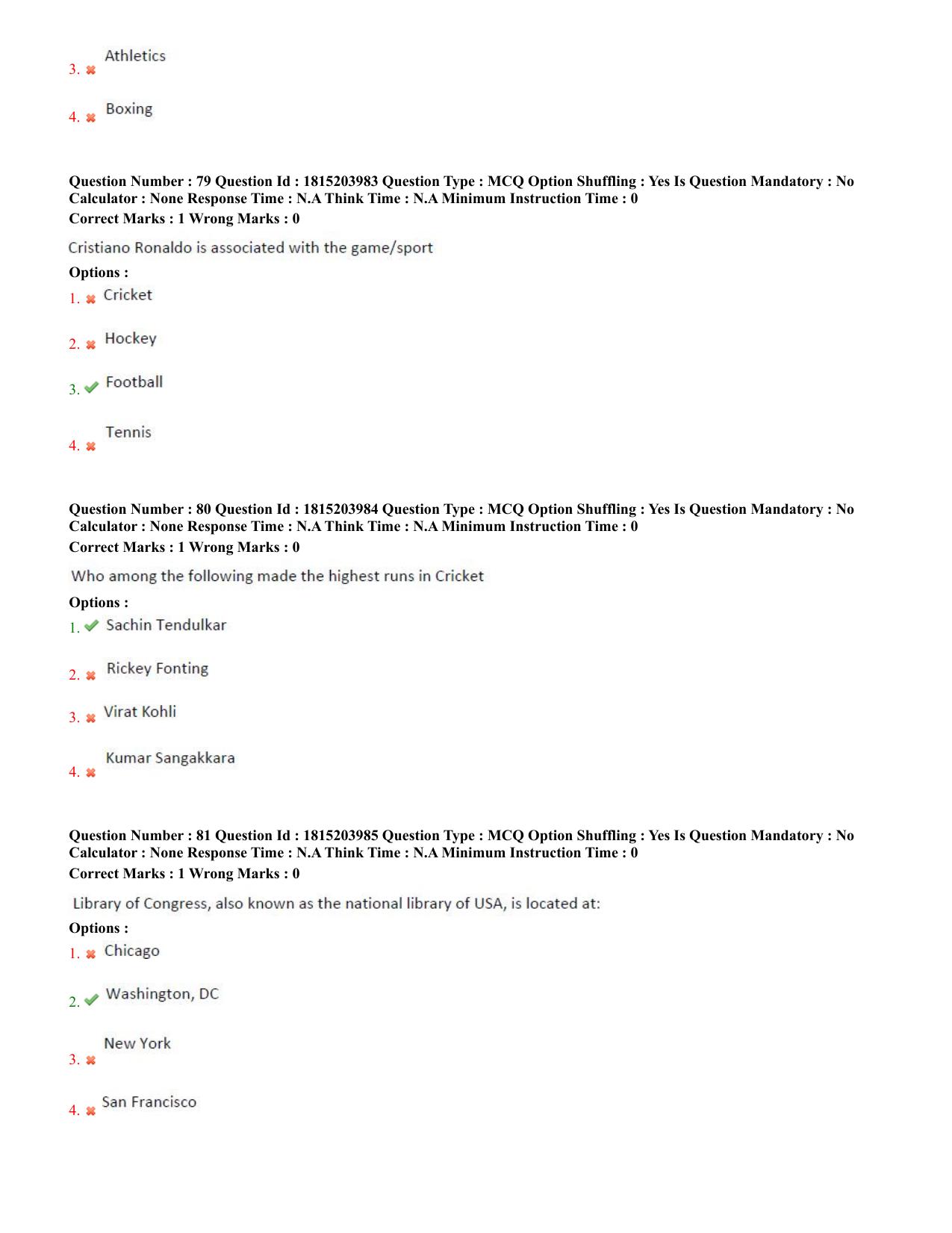 TS CPGET 2023 M.Lib.I.Sc. (2 years) Bachelor of Library and Information  Science (B.Lib.I.Sc) 1 year (Shift 2) Question Paper with Answer Key - Page 27
