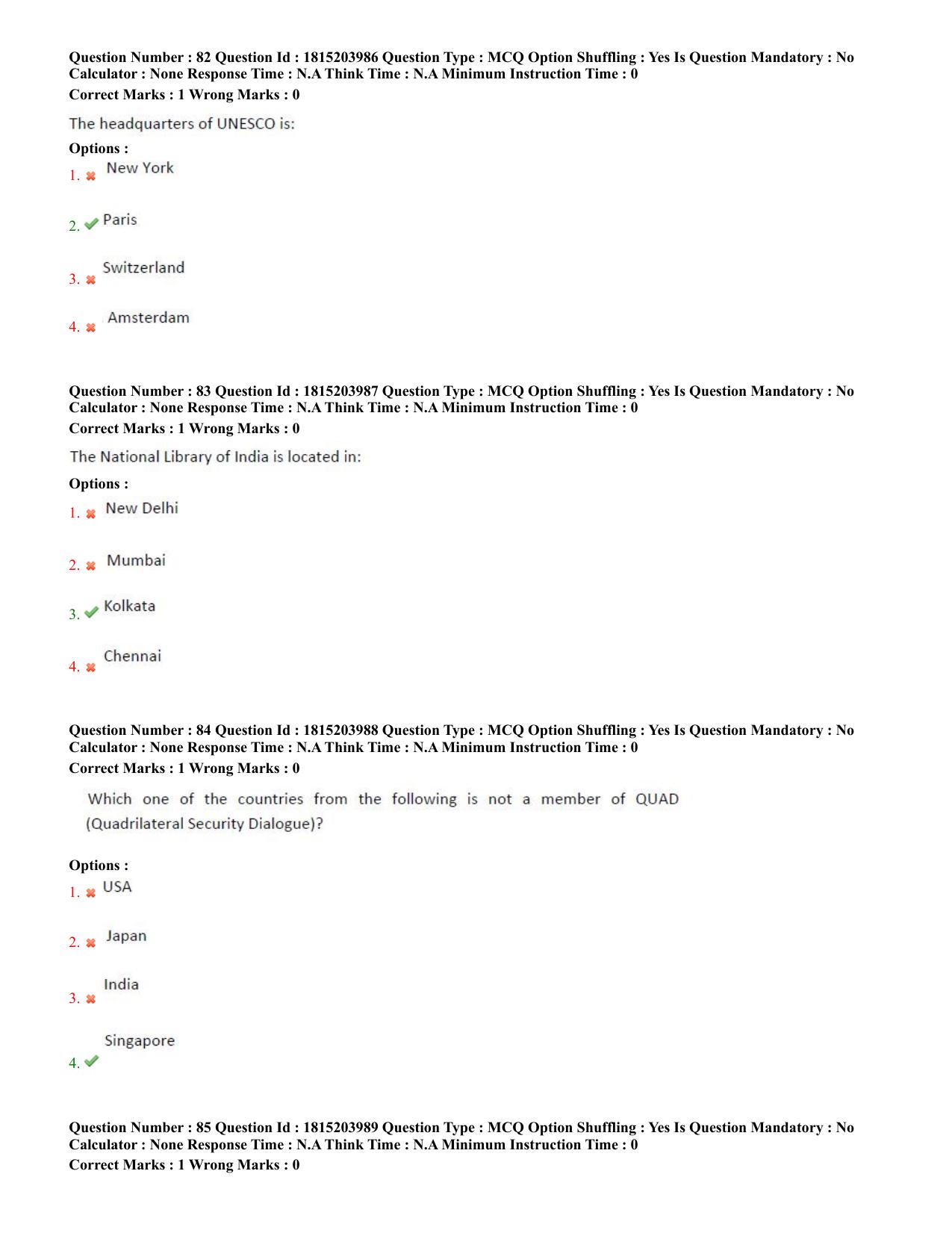 TS CPGET 2023 M.Lib.I.Sc. (2 years) Bachelor of Library and Information  Science (B.Lib.I.Sc) 1 year (Shift 2) Question Paper with Answer Key - Page 28