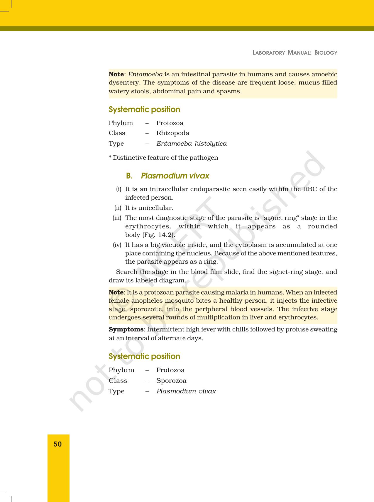 NCERT Laboratory Manuals for Class XII Biology - Exercise 14 - Page 2