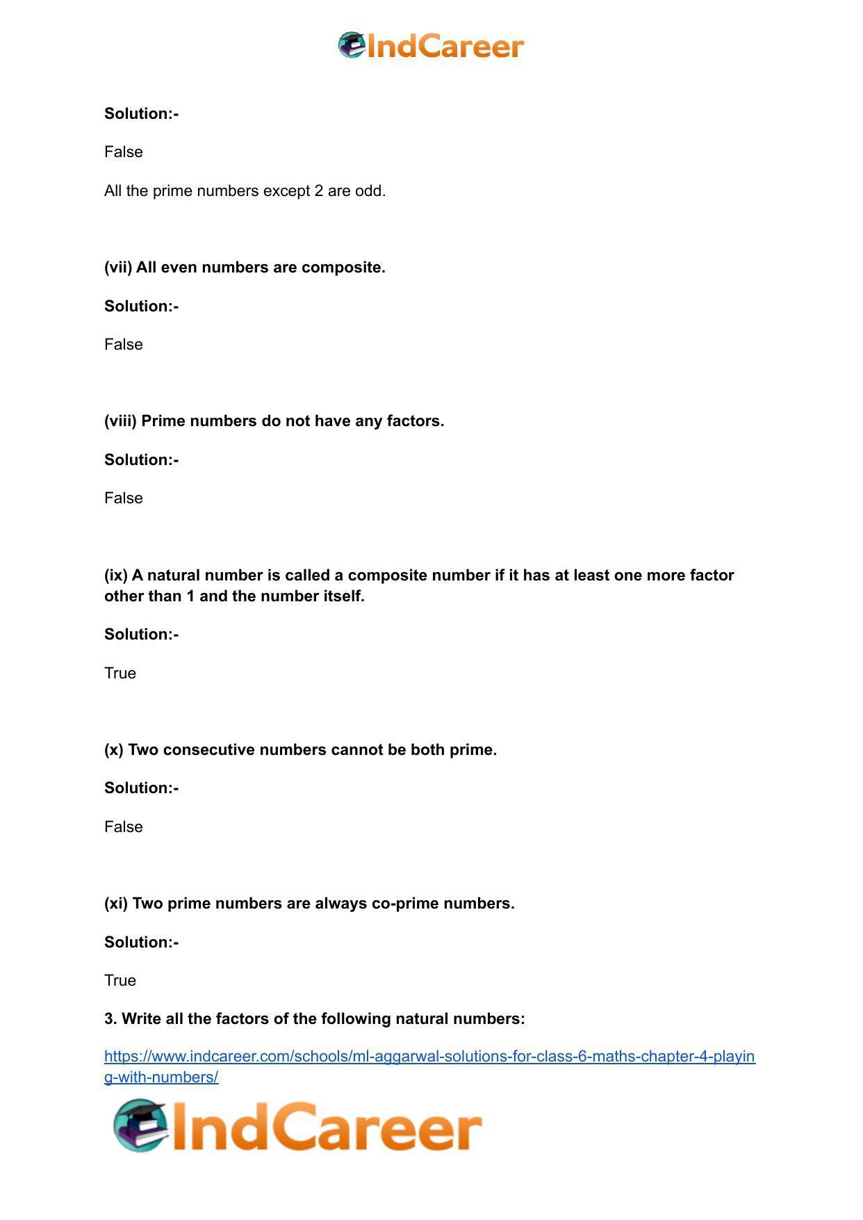 ML Aggarwal Solutions for Class 6 Maths Chapter 4- Playing with Numbers - Page 5