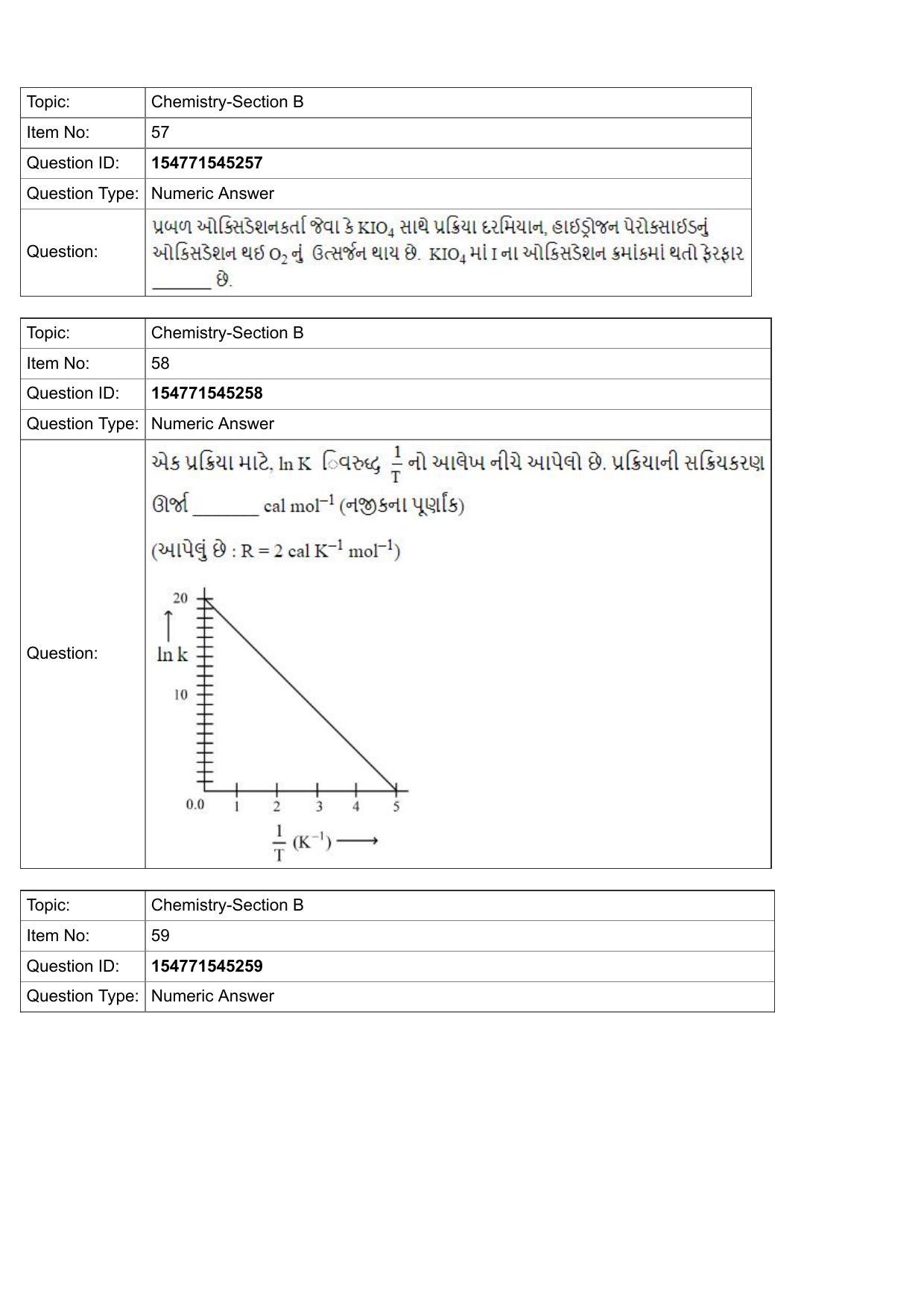 JEE Mains 2022: BTech Gujarati (Shift 2) 28-07-2022 Question Paper - Page 23