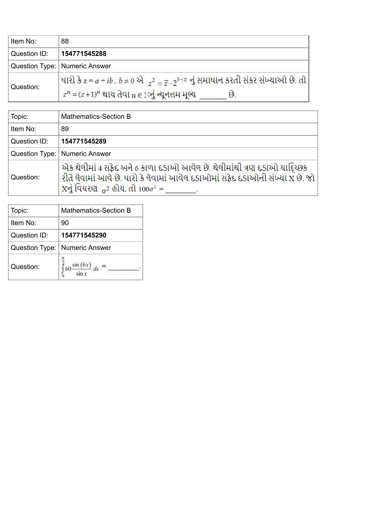 JEE Mains 2022: BTech Gujarati (Shift 2) 28-07-2022 Question Paper - Page 34