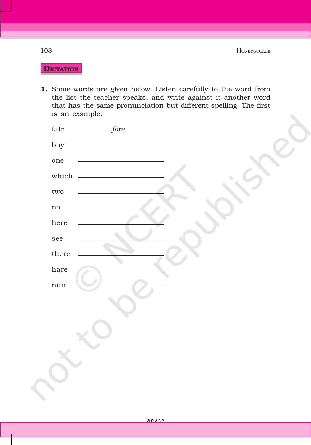 NCERT Book for Class 6 English(Honeysuckle) : Chapter 8-A Game of Chance - Page 13