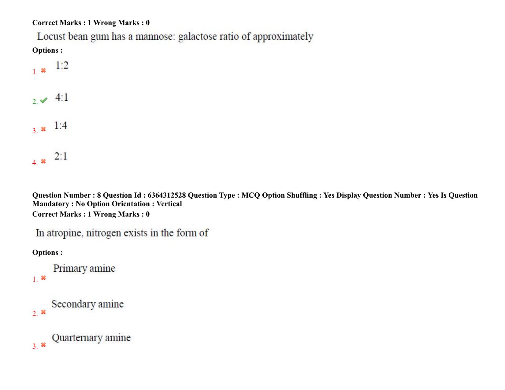 TS PGECET 2021: (PY) Pharmacy Question Papers - Page 6