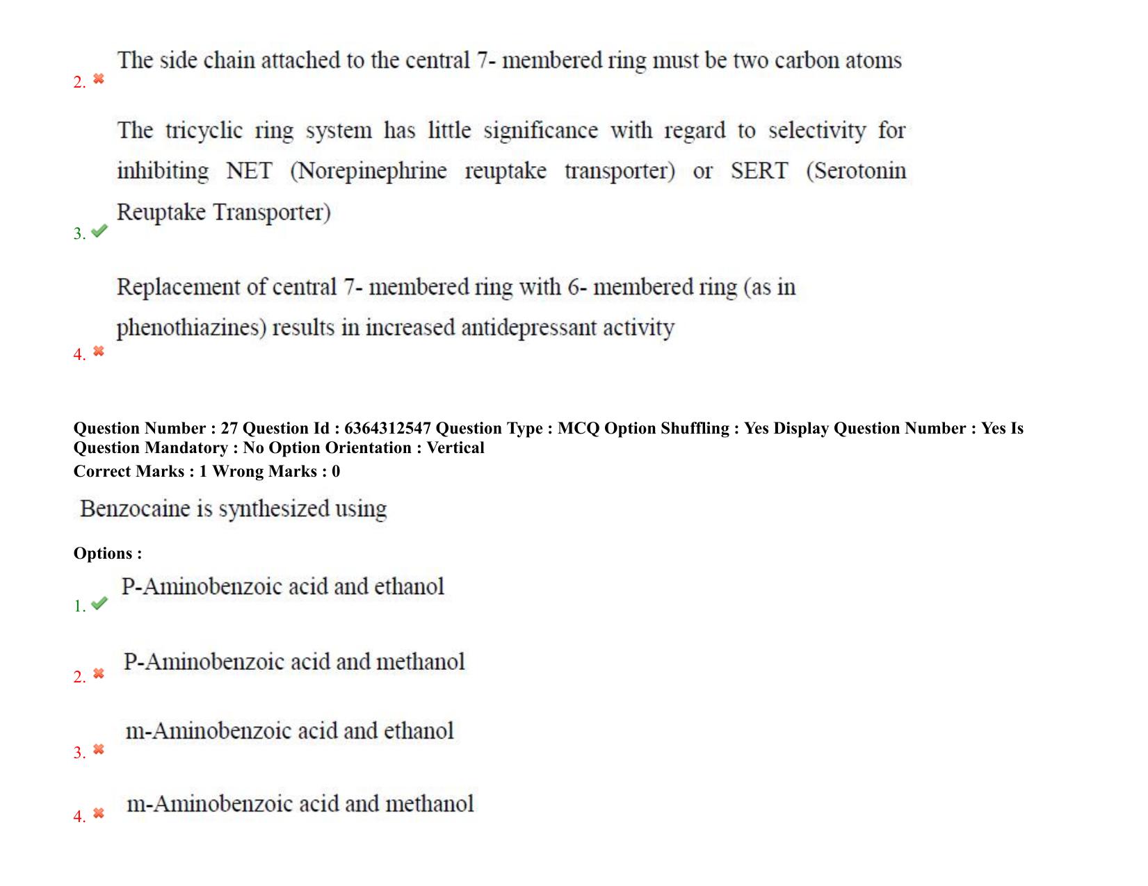 TS PGECET 2021: (PY) Pharmacy Question Papers - Page 17