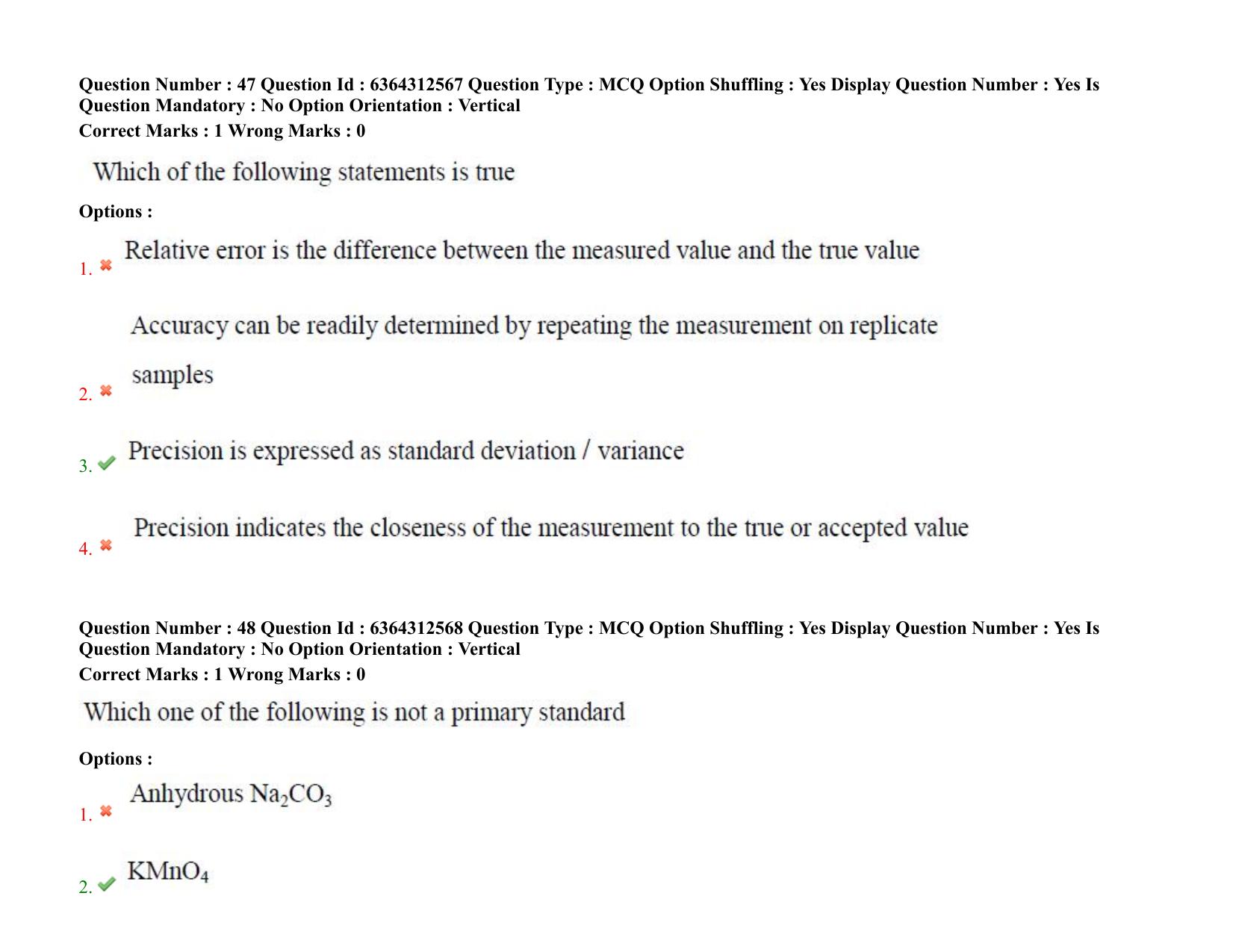 TS PGECET 2021: (PY) Pharmacy Question Papers - Page 29