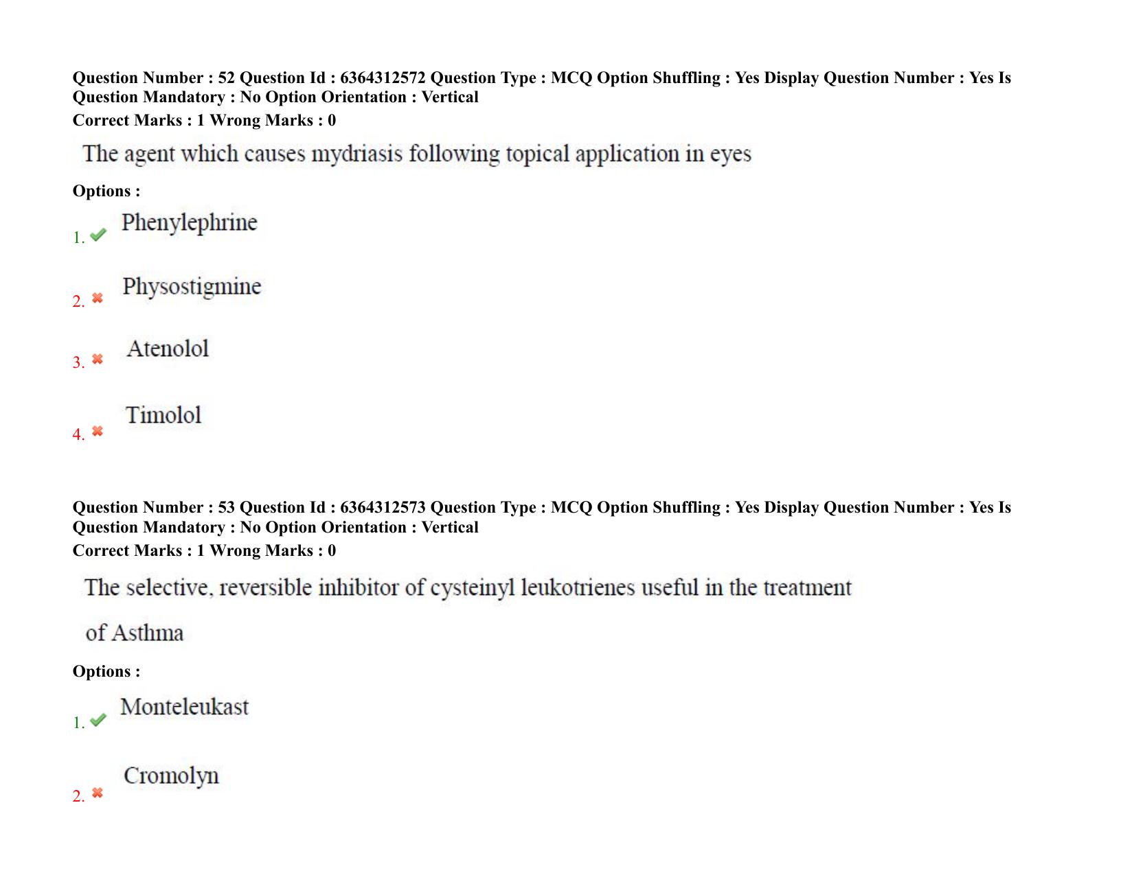 TS PGECET 2021: (PY) Pharmacy Question Papers - Page 32