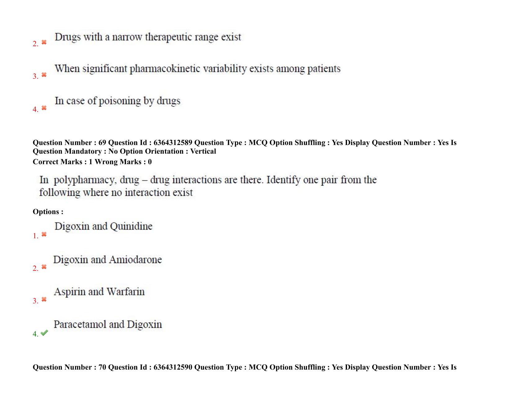 TS PGECET 2021: (PY) Pharmacy Question Papers - Page 42