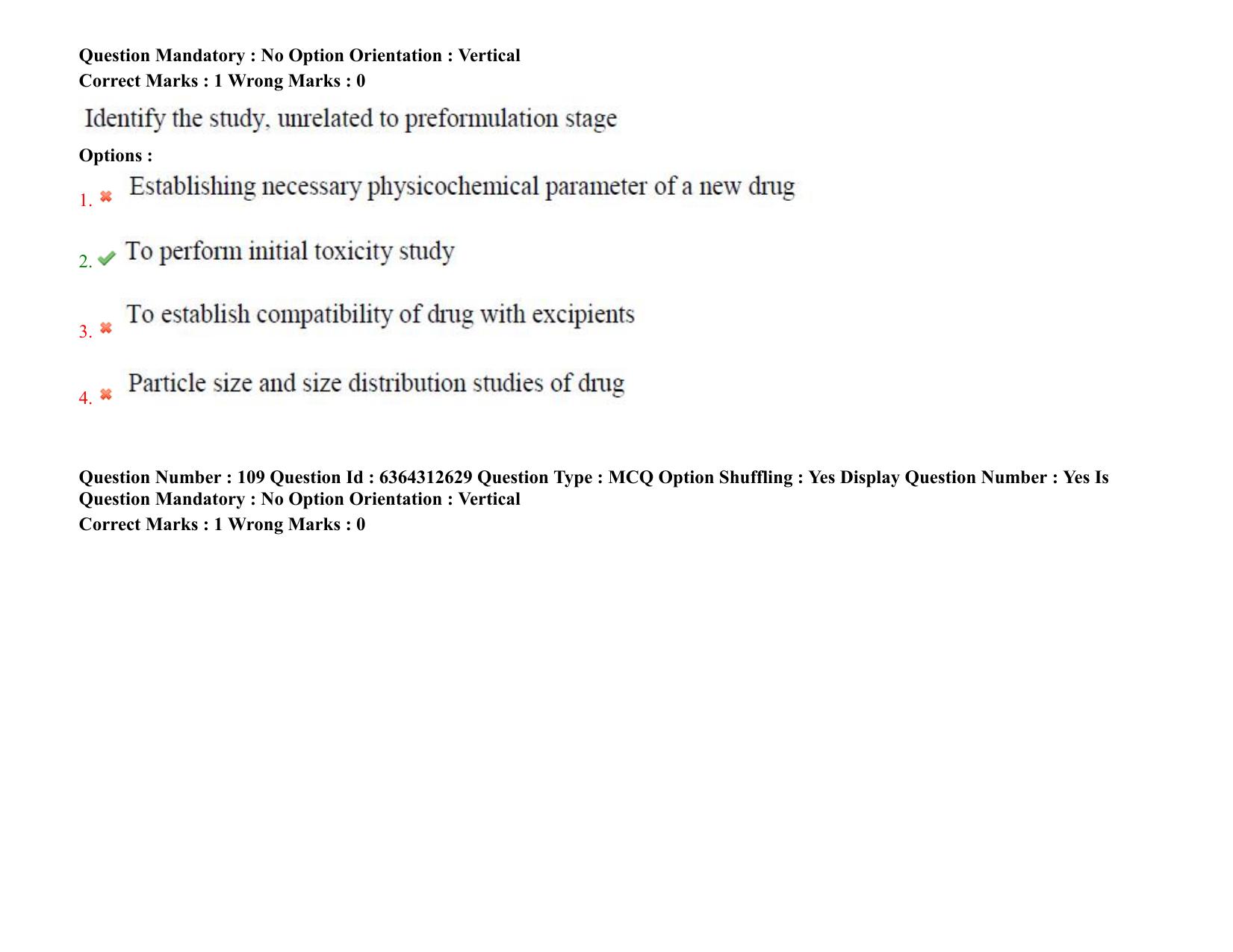 TS PGECET 2021: (PY) Pharmacy Question Papers - Page 65