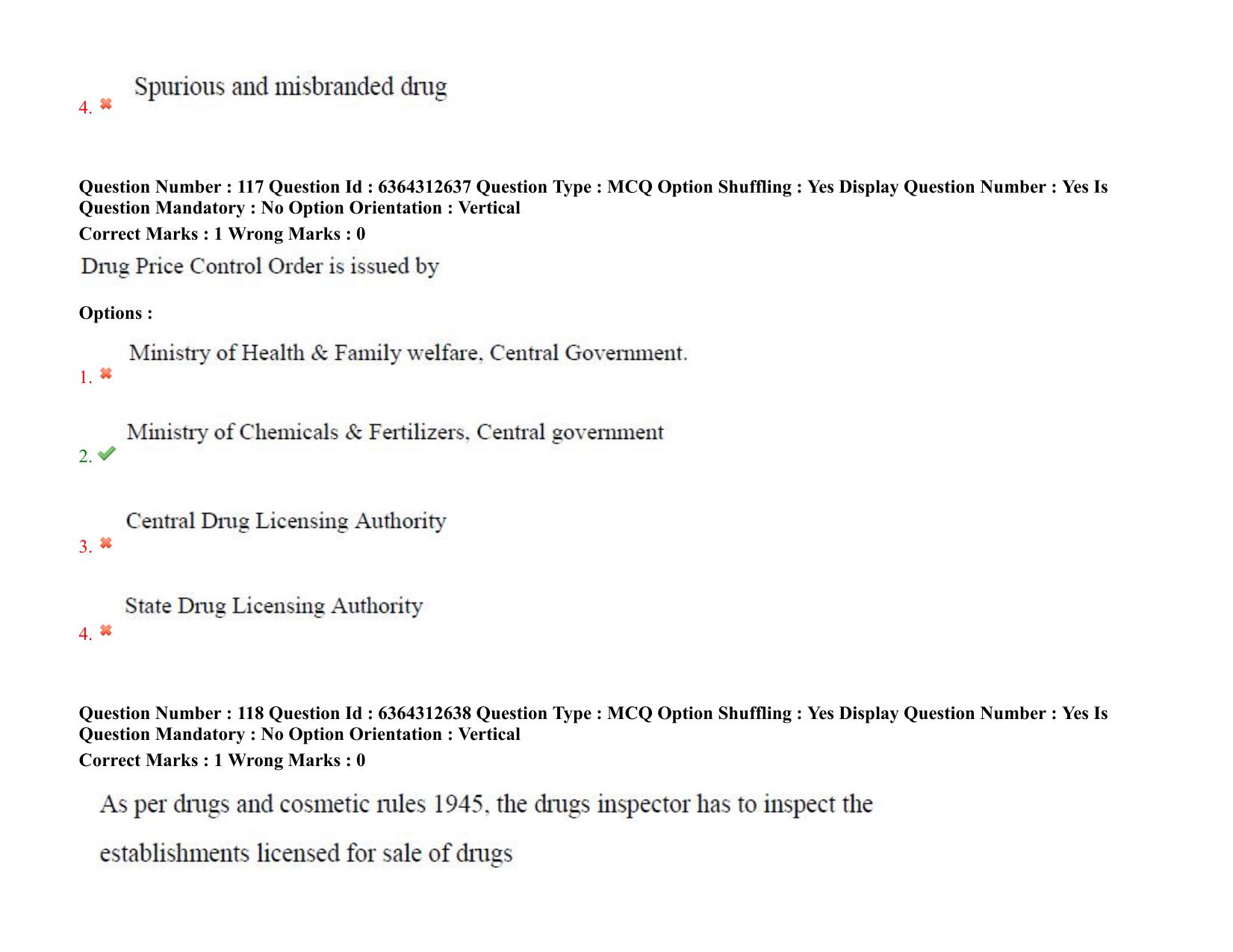 TS PGECET 2021: (PY) Pharmacy Question Papers - Page 71