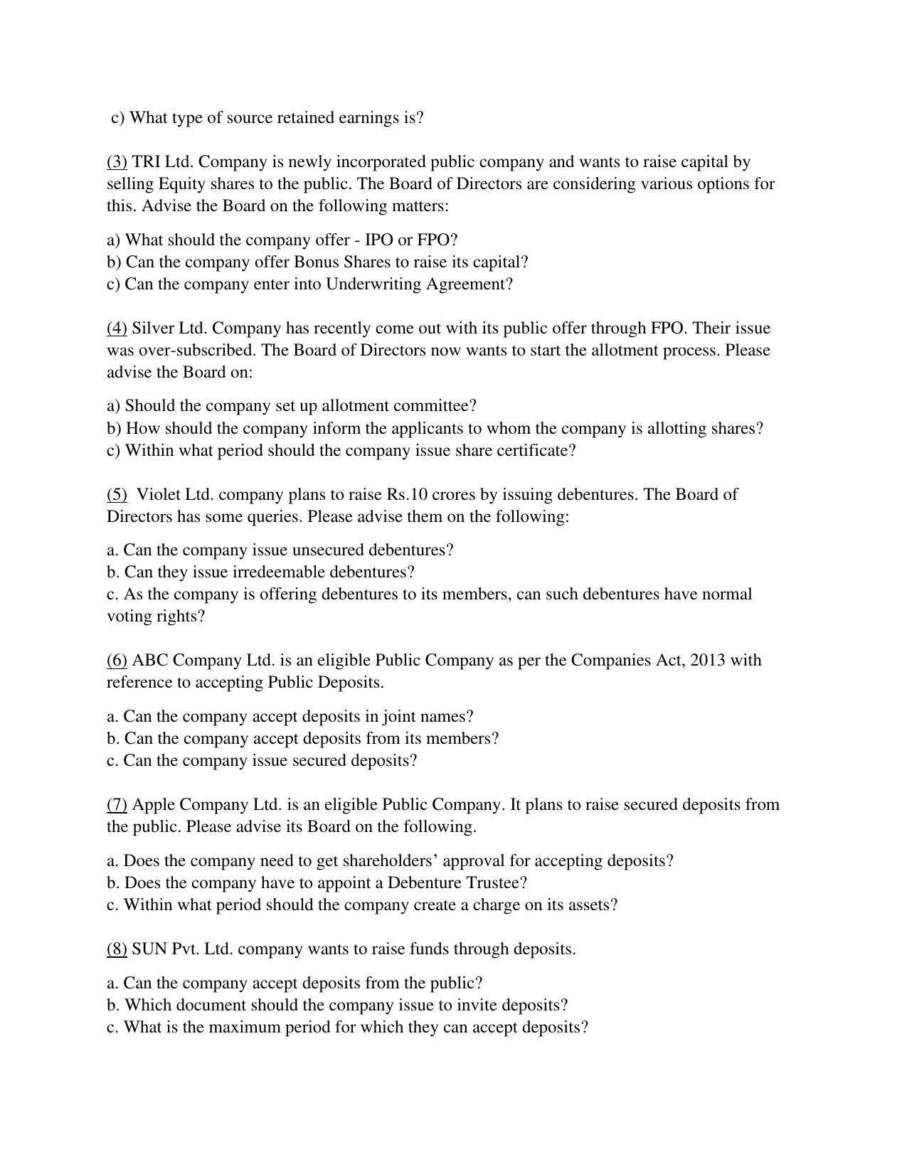 Maharashtra Board Class 12 Secretarial Practice Sample Papers - Page 12