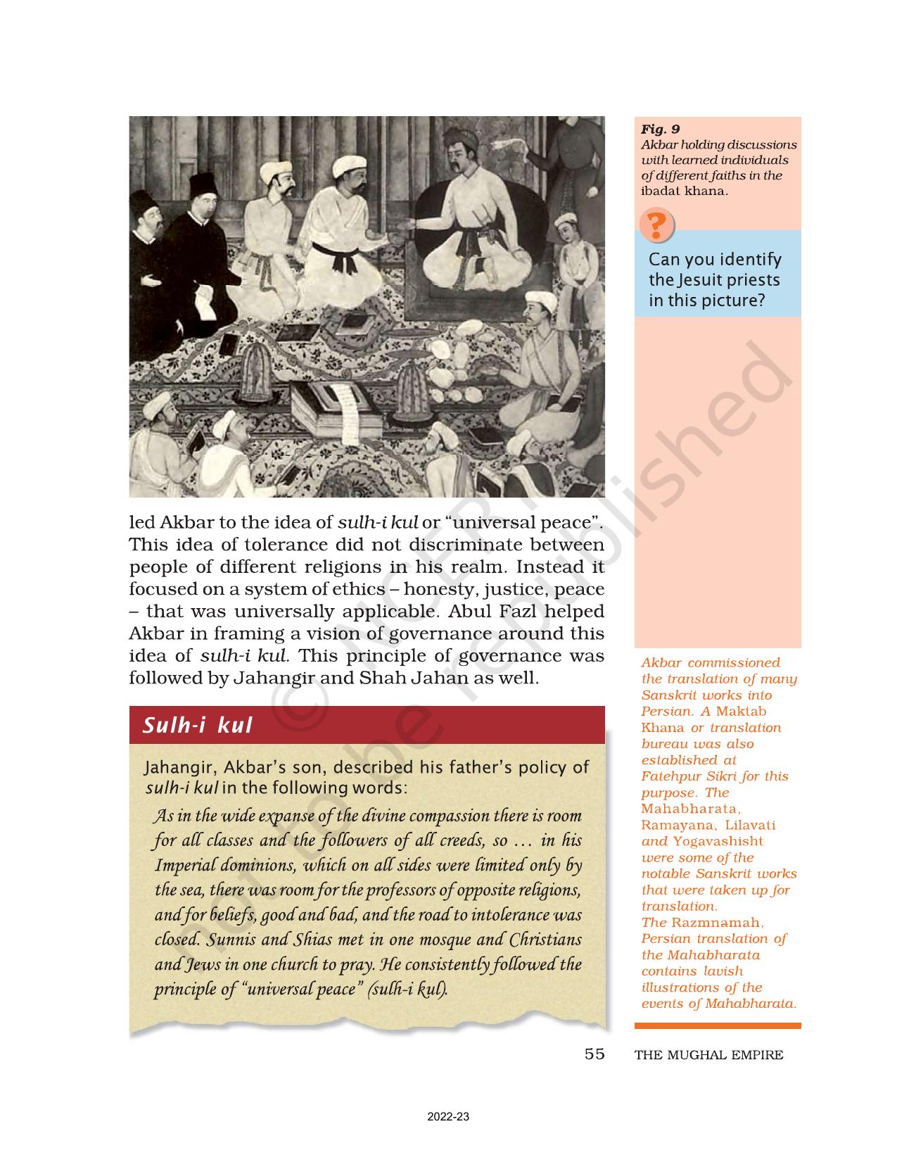 NCERT Book for Class 7 Social Science(History): Chapter 4-The Mughal Empire - Page 11