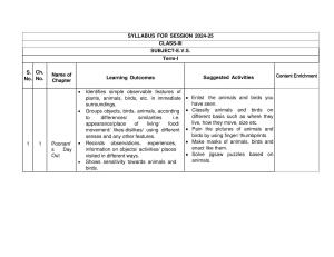 Edudel Class 3 EVS Syllabus 2025