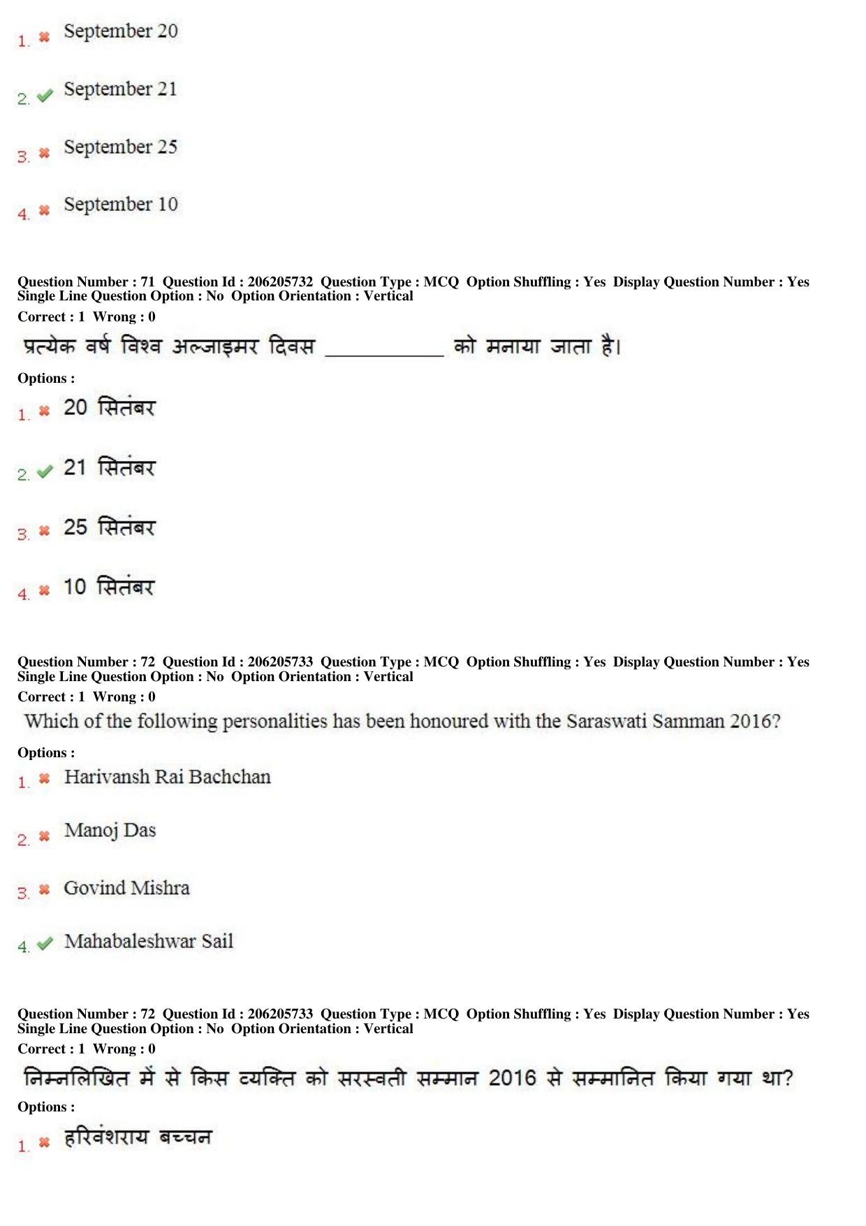 MP CPCT 25th Nov 2017 English Question Paper Shift 2 - Page 53