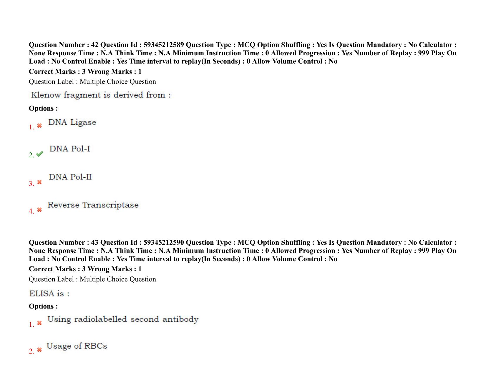 BHU RET Surgical Oncology 2021 Question Paper - Page 37