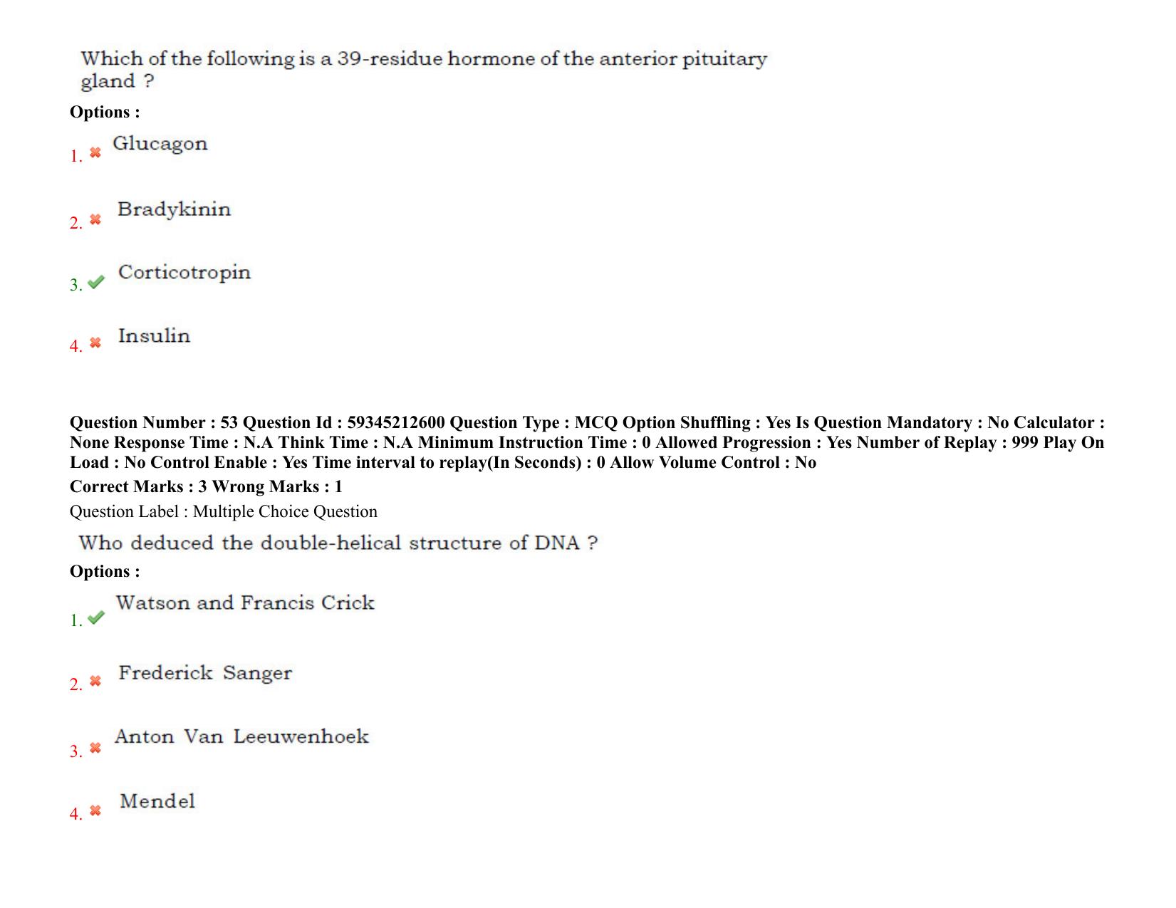 BHU RET Surgical Oncology 2021 Question Paper - Page 43