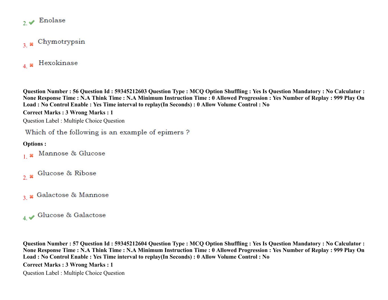 BHU RET Surgical Oncology 2021 Question Paper - Page 45