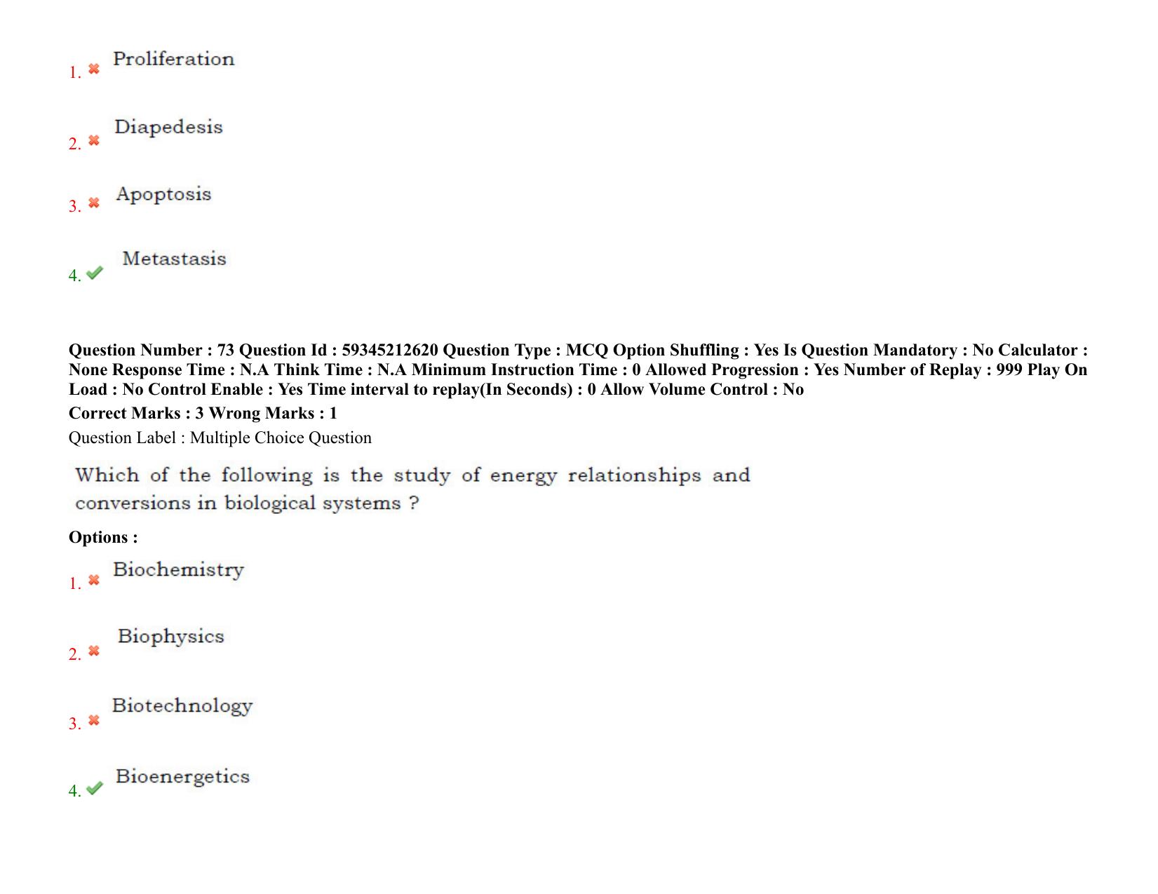 BHU RET Surgical Oncology 2021 Question Paper - Page 55