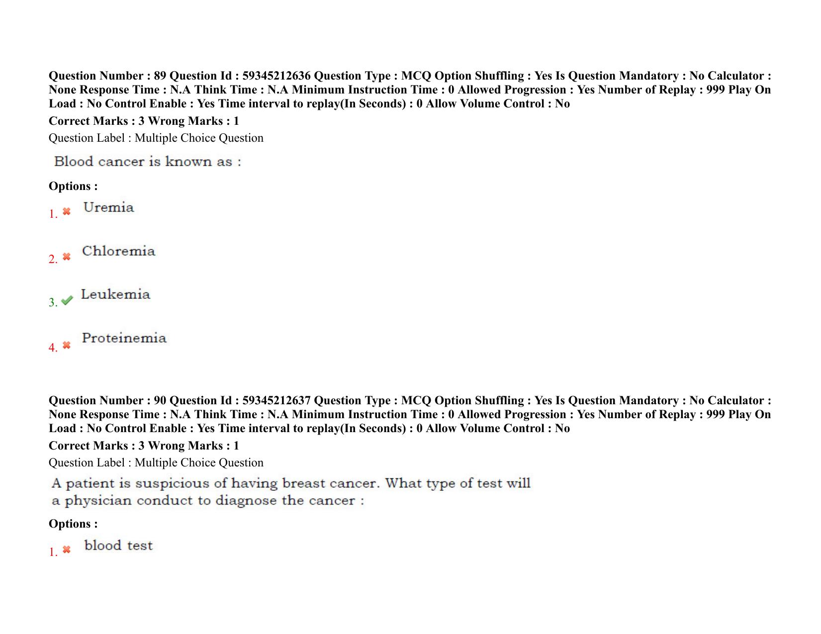 BHU RET Surgical Oncology 2021 Question Paper - Page 65