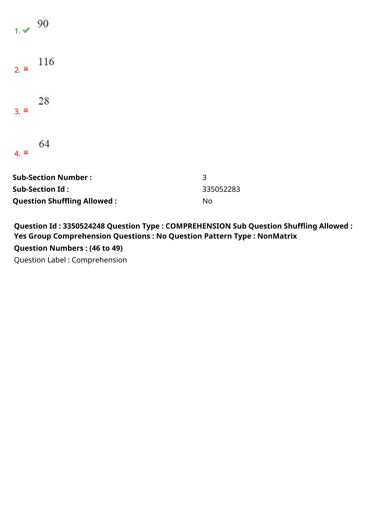 AP ICET 2025 - Shift 2 Question Paper With Preliminary Keys - Page 36