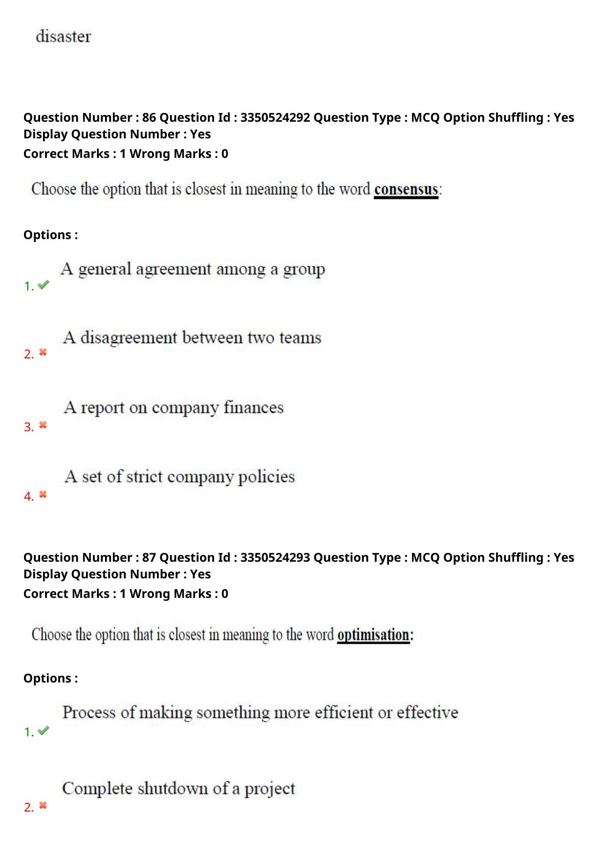 AP ICET 2025 - Shift 2 Question Paper With Preliminary Keys - Page 71