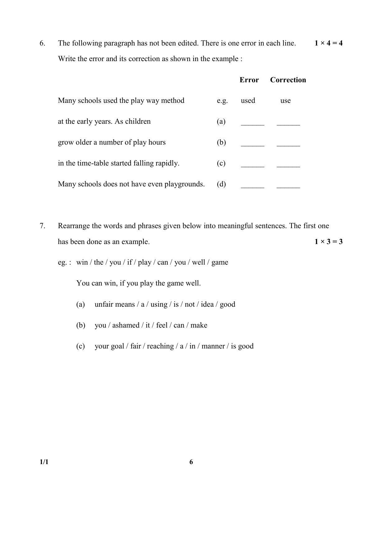 CBSE Class 10 1-1 (English) 2017-comptt Question Paper - Page 6