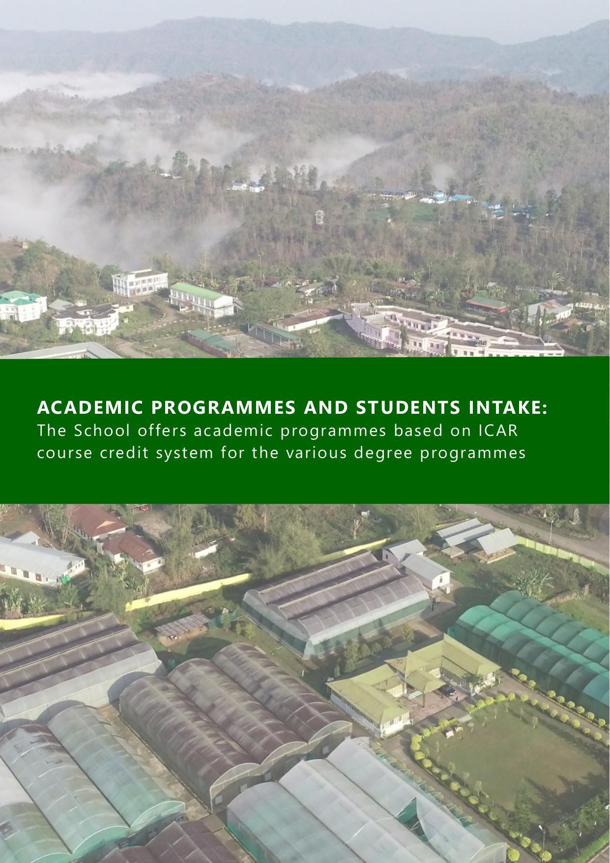 Nagaland University, Kohima SASRD brochure 2021-22 - Page 8
