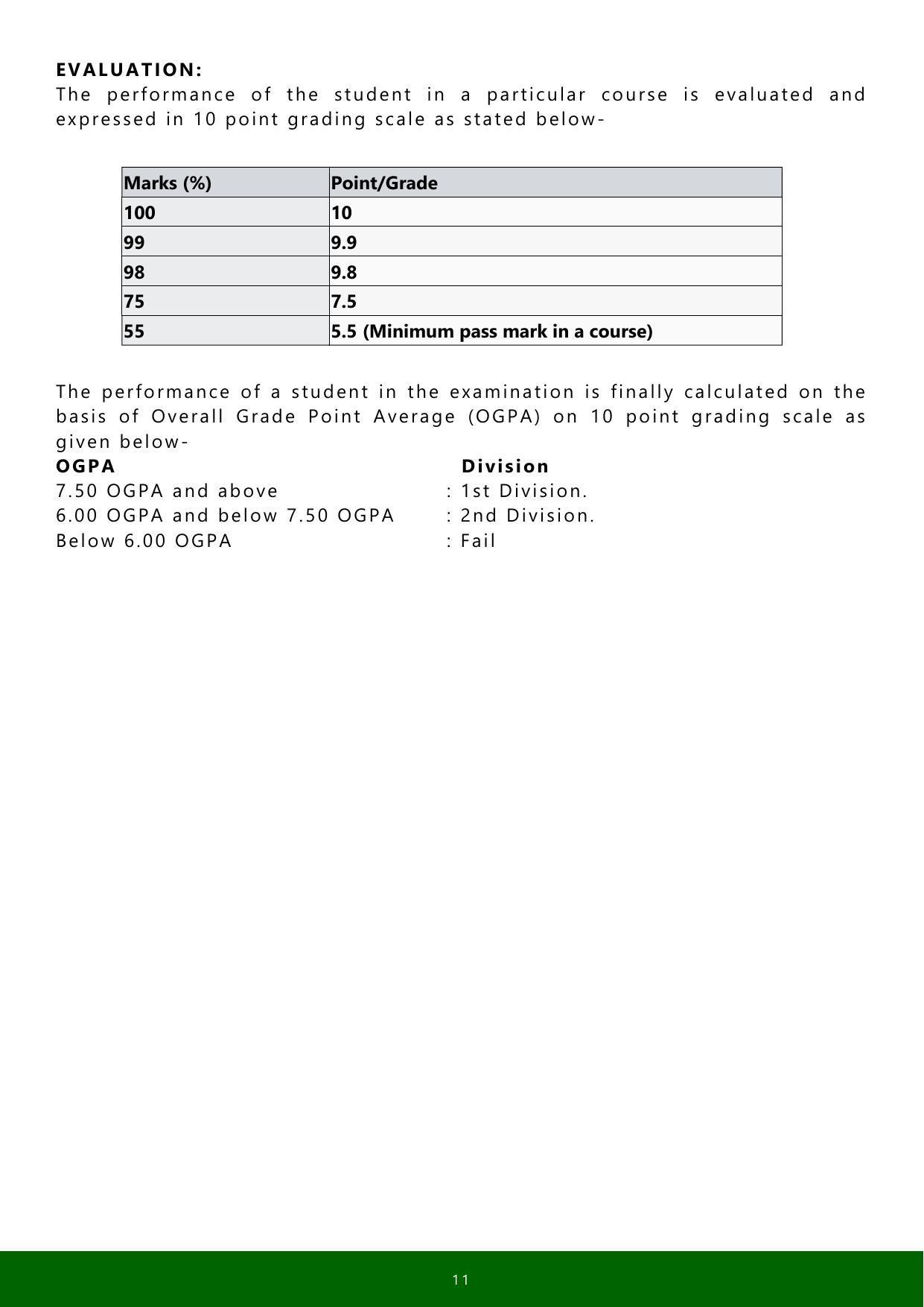Nagaland University, Kohima SASRD brochure 2021-22 - Page 11