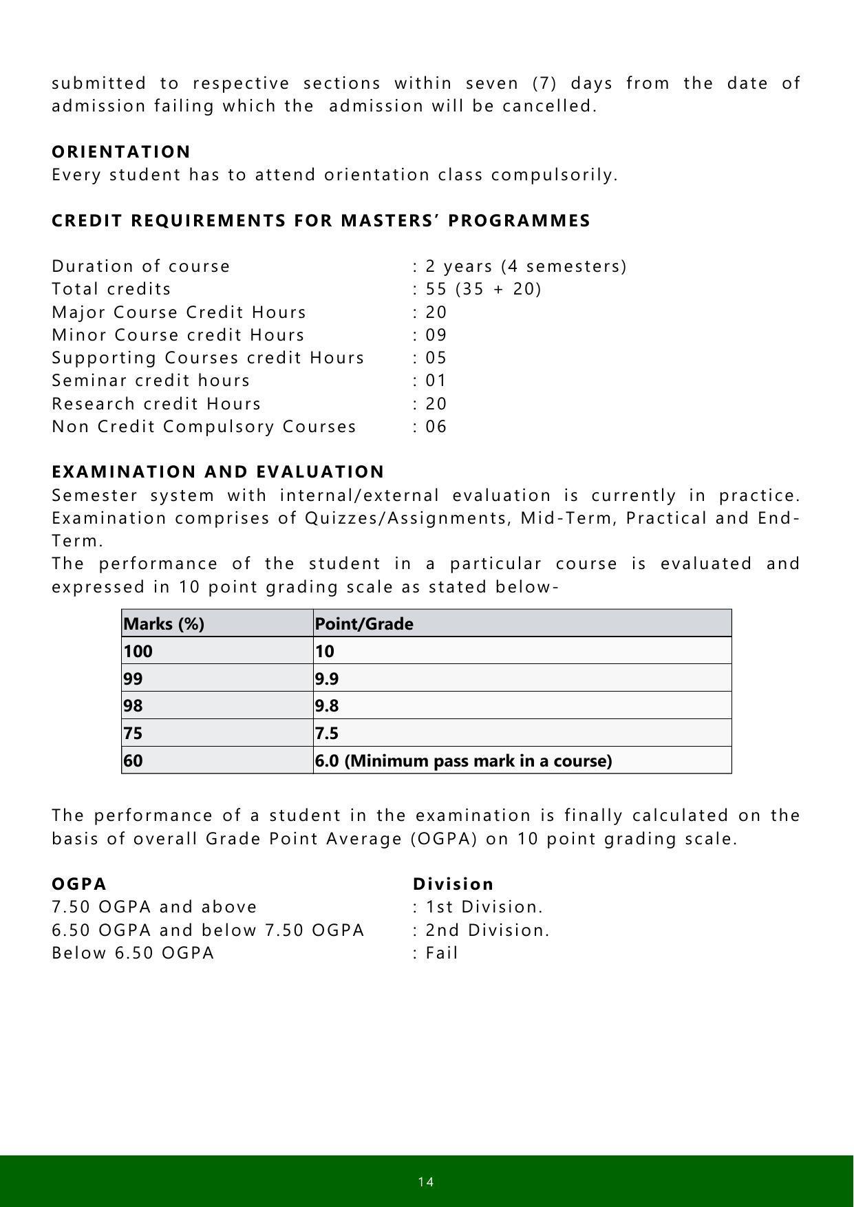 Nagaland University, Kohima SASRD brochure 2021-22 - Page 14