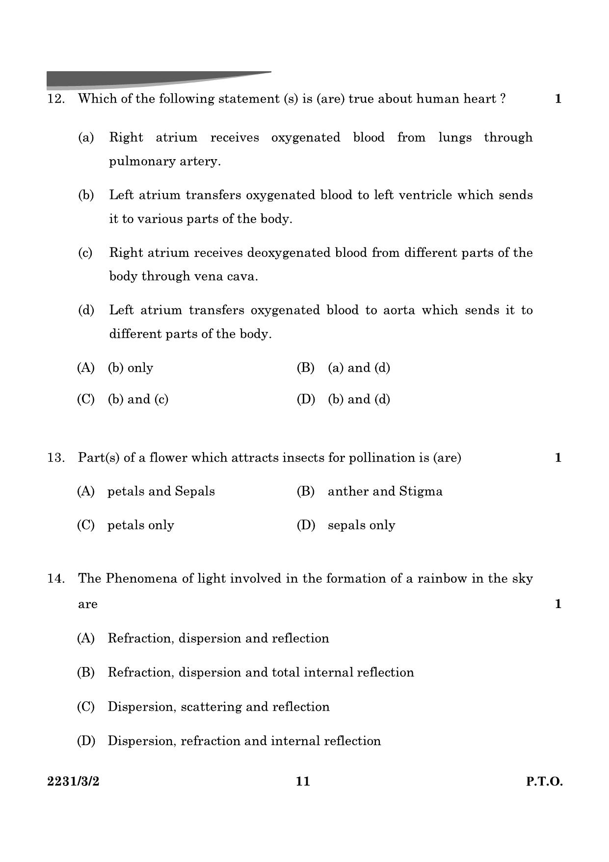 CBSE Class 10 31-3-2 Science 2024 Question Paper - Page 11