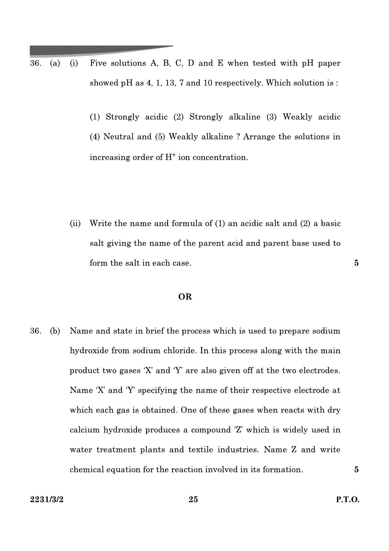 CBSE Class 10 31-3-2 Science 2024 Question Paper - Page 25