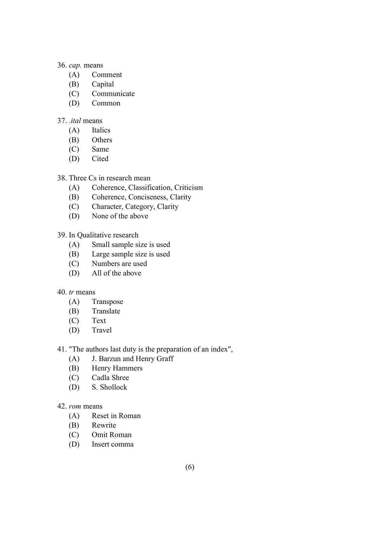 PU MPET Ancient Indian History & Archeology 2021 Question Papers - Page 6