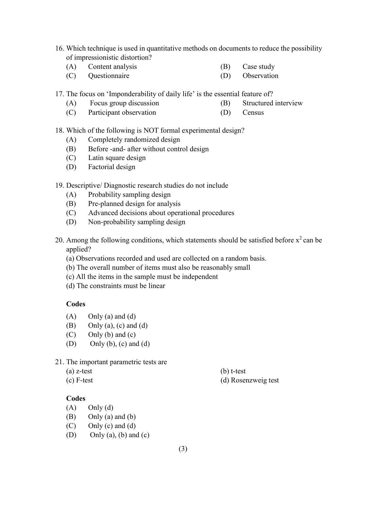 PU MPET Ancient Indian History & Archeology 2021 Question Papers - Page 10