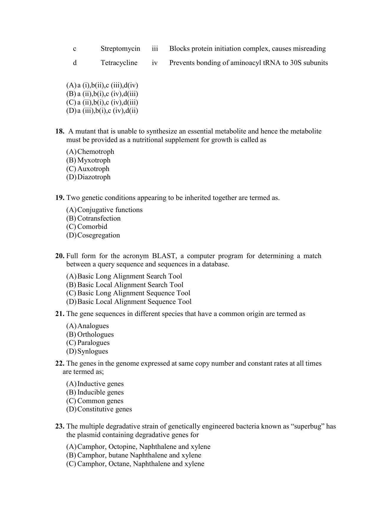 PU MPET Ancient Indian History & Archeology 2021 Question Papers - Page 26