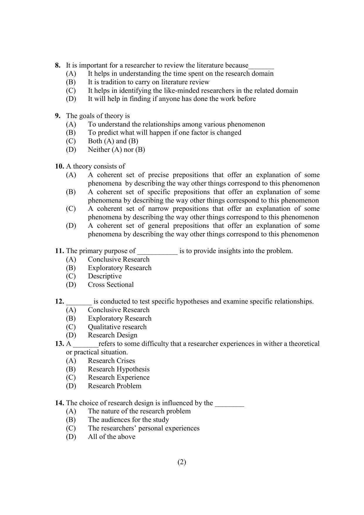 PU MPET Ancient Indian History & Archeology 2021 Question Papers - Page 61