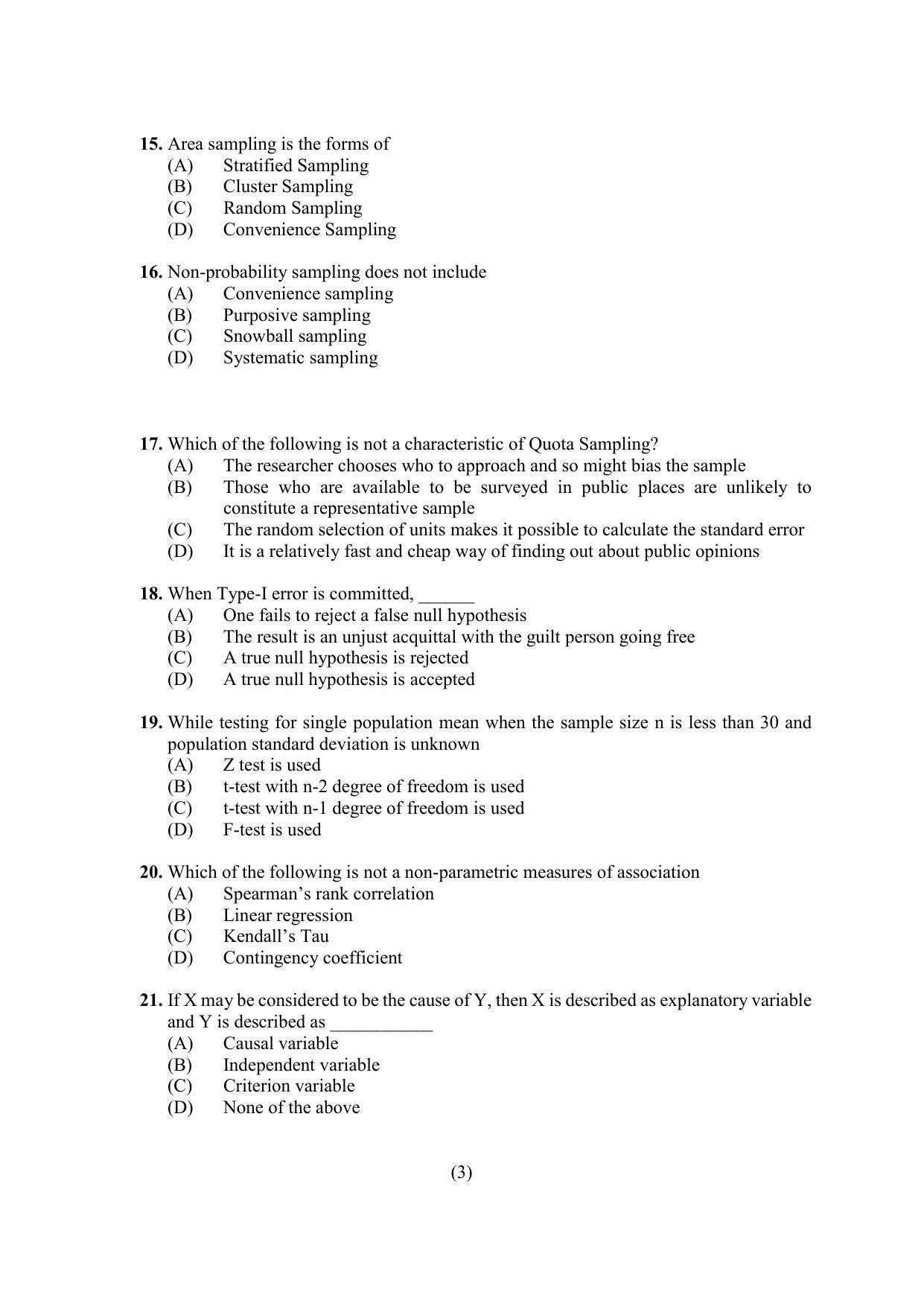 PU MPET Ancient Indian History & Archeology 2021 Question Papers - Page 62