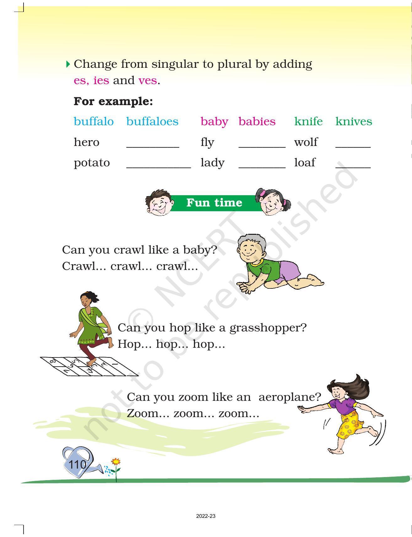NCERT Book for Class 2 English (Marigold):Chapter 7-On My Blackboard I can Draw - Page 6