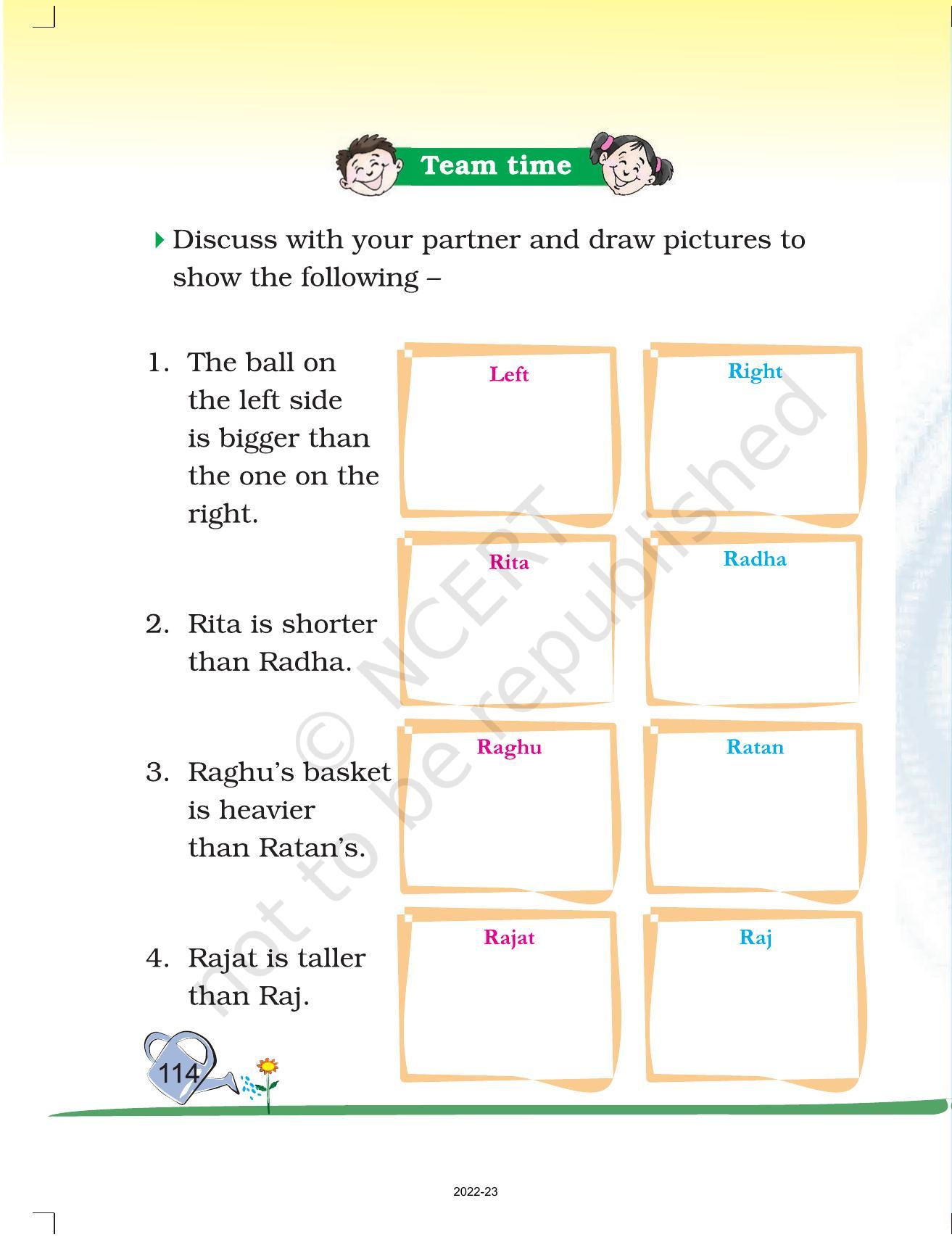 NCERT Book for Class 2 English (Marigold):Chapter 7-On My Blackboard I can Draw - Page 10