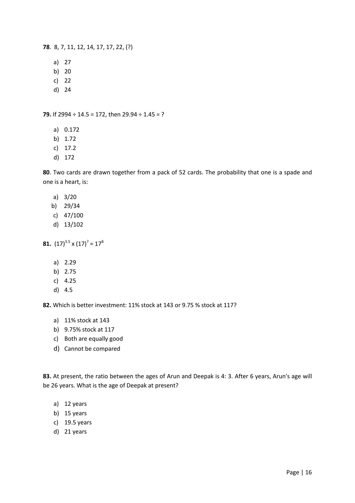 KMAT Question Papers - April 2016 - Page 16