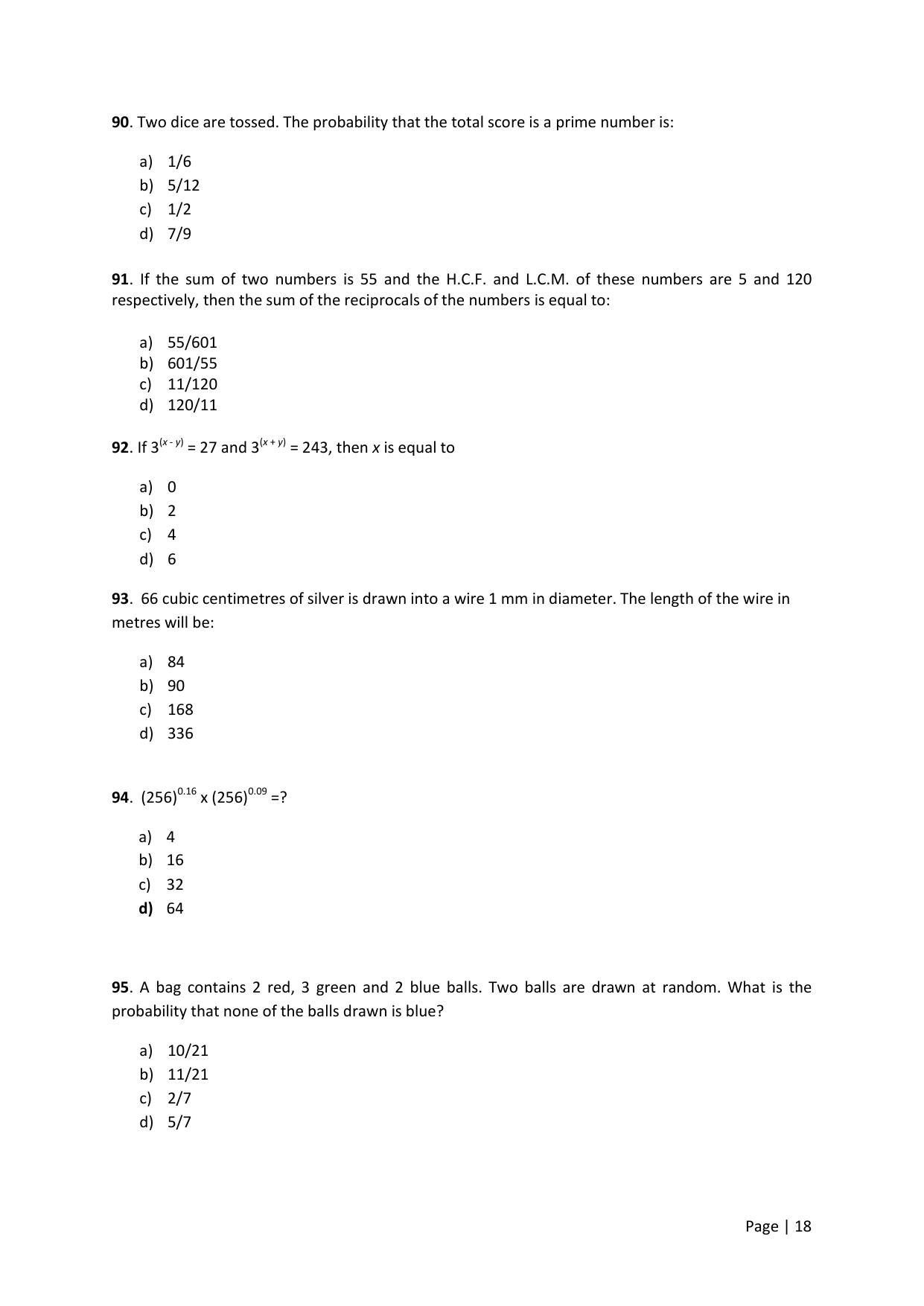 KMAT Question Papers - April 2016 - Page 18
