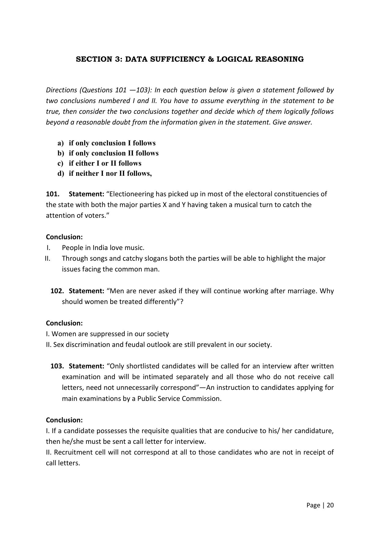 KMAT Question Papers - April 2016 - Page 20