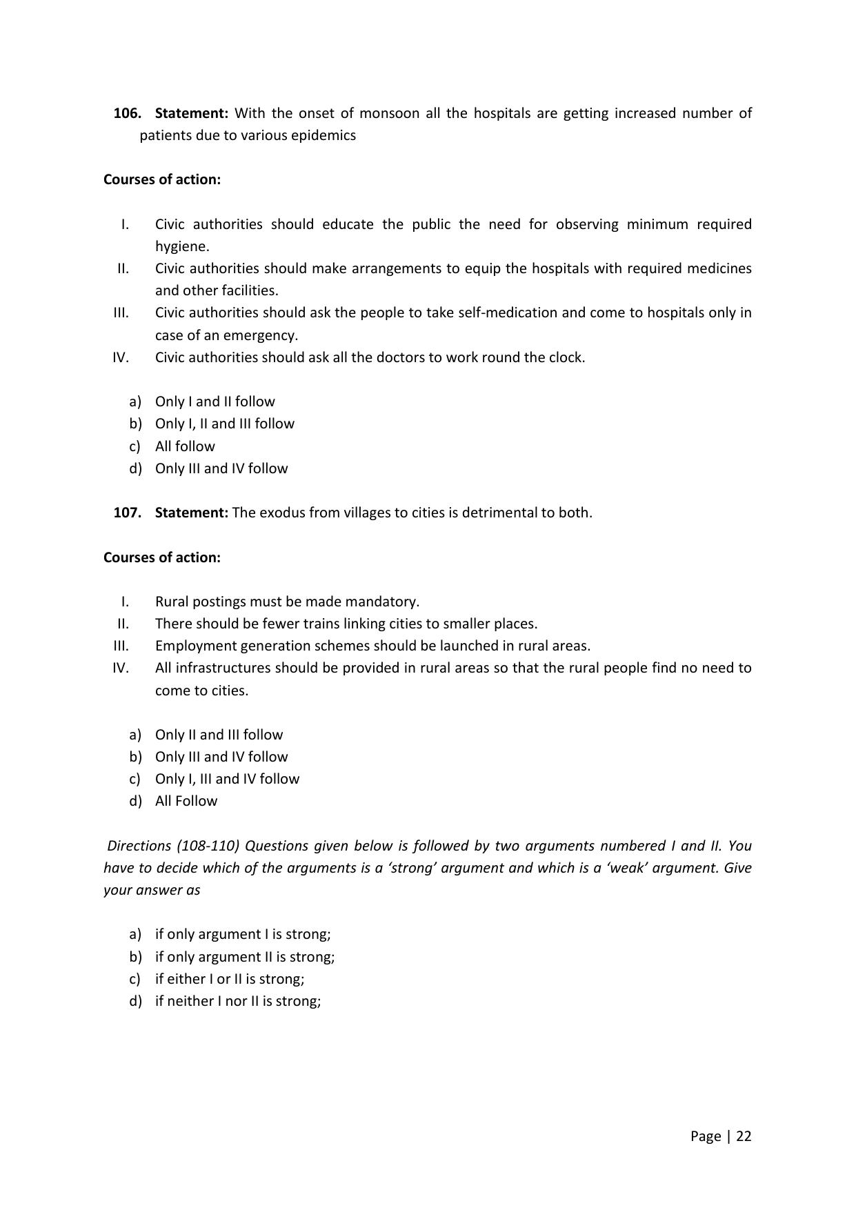 KMAT Question Papers - April 2016 - Page 22