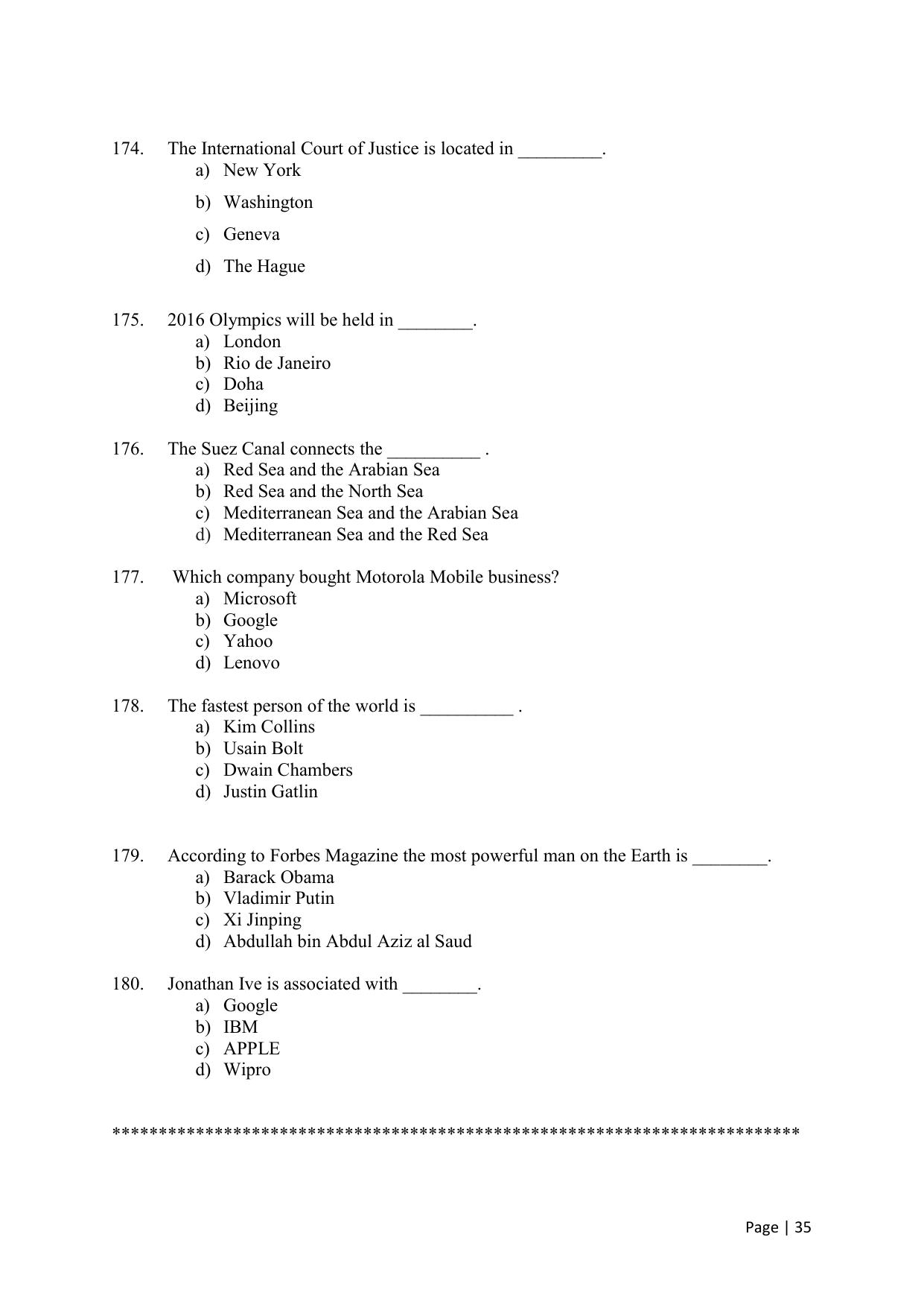 KMAT Question Papers - April 2016 - Page 35