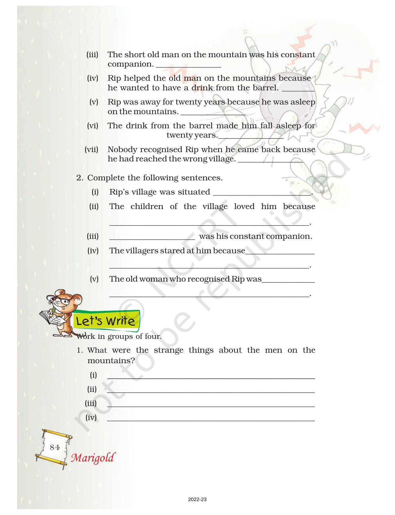 NCERT Book for Class 5 English Chapter 5 The Lazy Frog - Page 7