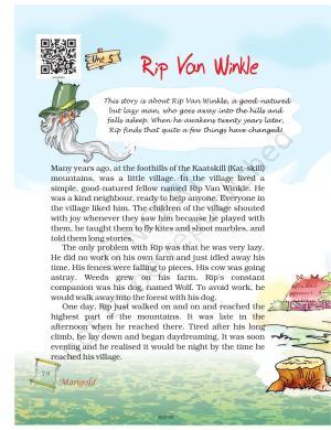 NCERT Book for Class 5 English Chapter 5 The Lazy Frog