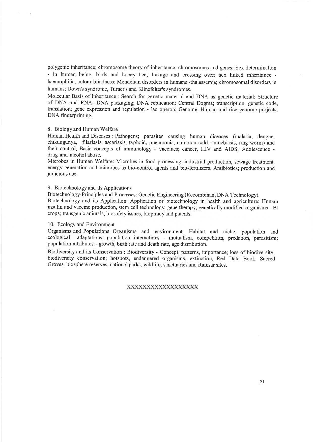 JMI Entrance Exam B25-B.P.T Syllabus - Page 10