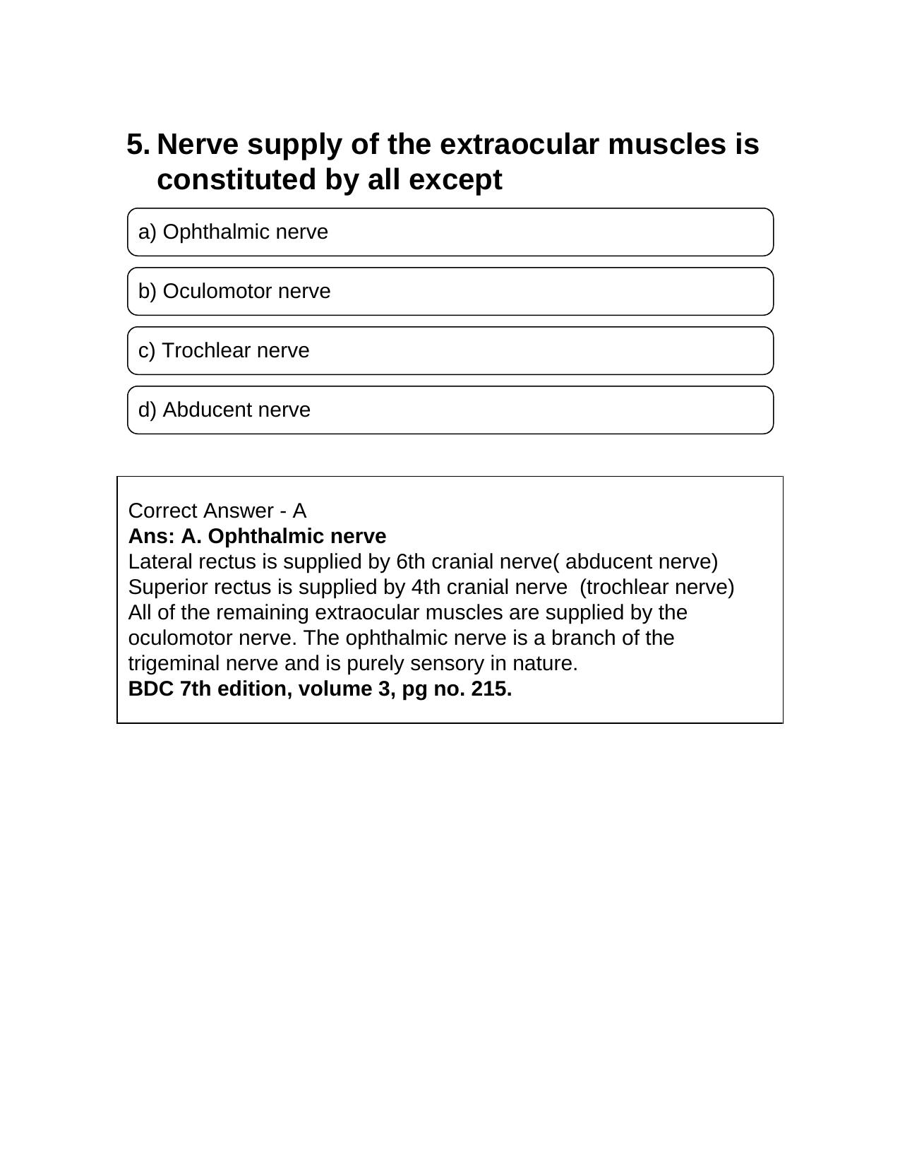 NEET PG 2020 Question Paper - Page 5